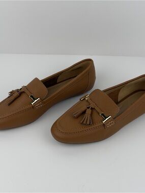 Talbots Loafers Brown Tassel Loafers Classic Preppy Leather Sz 8M